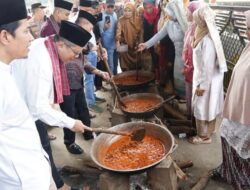Alek Kapalo Banda, Tradisi Warga Gunung Bungsu Berdoa Bersama Mensyukuri Hasil Panen