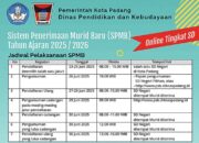 Dibuka 16 Juni 2025, Berikut Link Pendataran Online Siswa Baru SD dan SMP Kota Padang