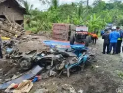 11 Korban Tewas, Angkot Rombongan Guru SD Remuk Ditabrak Truk