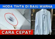 Cara Menghilangkan Noda Tinta di Baju Putih: Panduan Lengkap dan Praktis