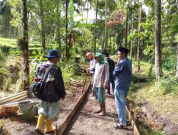Pemerintah Nagari Batipuah Ateh Bangun Jalan Desa Batu Ampa-Salayan Jorong Sawah Diujuang