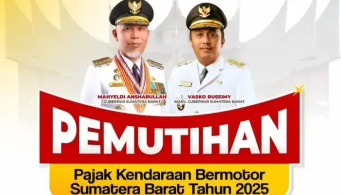 “Amnesti” Gubernur Sumbar! Denda dan Pokok Tunggakan Pajak Kendaraan Betul-betul Gratis