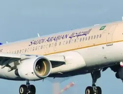 Saudia Airlines Tujuan Jeddah-Jakarta Diancam Bom, Pesawat Mendarat Darurat di Medan