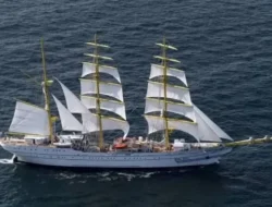 Meriahkan HJK Padang ke-356, KRI Bima Suci Berlayar Menuju Teluk Bayur