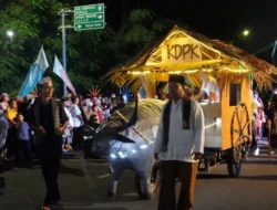 Dari “Kabau Padati Hingga Bus Trans Padang” Meriahkan Pawai Telong Telong HJK Padang