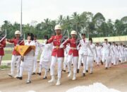 Langkah Tegap Siswa Solok Selatan Kibarkan Bendera Merah Putih Bikin Bupati Khairunas Terharu!