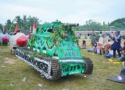 Pawai Kemerdekaan HUT RI di Koto Agung Nagari Sungai Duo Dharmasraya Meriah