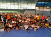 Meriahkan HUT RI, Ponpes PPMINI Sambut Gelar Turnamen Futsal Antar Santri