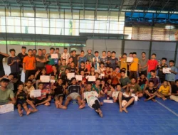 Meriahkan HUT RI, Ponpes PPMINI Sambut Gelar Turnamen Futsal Antar Santri