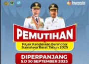 “Pajak Mati” Kendaraan Warga Sumbar Masih Tinggi, Pemprov Perpanjang Program Pemutihan