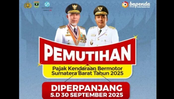 “Pajak Mati” Kendaraan Warga Sumbar Masih Tinggi, Pemprov Perpanjang Program Pemutihan