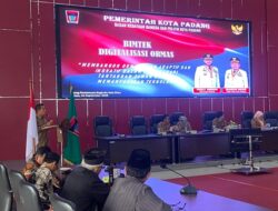 Pemko Padang Latih Ormas Gunakan Digitalisasi untuk Lebih Profesional