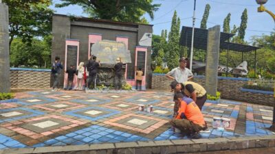 Tugu Gempa Padang Dipercantik Jelang Peringatan “G 30/S 2009”