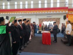 Mutasi Besar-besaran di Pemkab Pasaman Barat, 10 Pejabat Pimpinan Tinggi Diganti