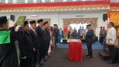 Mutasi Besar-besaran di Pemkab Pasaman Barat, 10 Pejabat Pimpinan Tinggi Diganti
