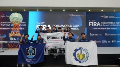 Daihatsu Apresiasi Prestasi Mahasiswa ITS Peraih Medali Kontes Robotik Internasional