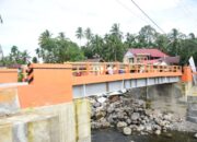 Terputus Setahun Pasca-Banjir, Kini Jembatan Batang Sani Tandikek Selesai Dibangun BNPB