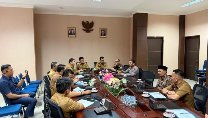 Forkopimda Pasaman Perkuat Pengawasan Program Makanan Bergizi Gratis