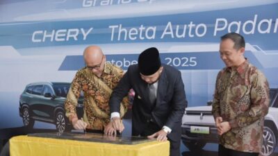 Showroom Mobil CHERY Kini Hadir di Jalan Hayam Wuruk Kota Padang
