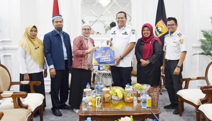 Sukseskan Program “SAGA”, Pemko Pariaman Gandeng Universitas Terbuka Padang