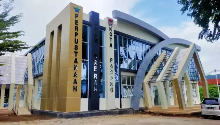 Wajah Baru Gedung Perpustakaan Kota Padang yang Siap Dibuka Desember Ini