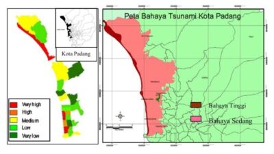 Simulasi! Sebagian Besar Warga Padang Eksodus saat Gempa dan Tsunami 5 November