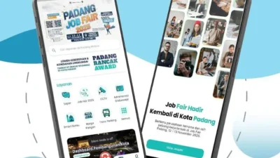 INFO GRAFIS: Panduan Pendaftaran Lowongan Kerja Online di Padang Job Fair 2025