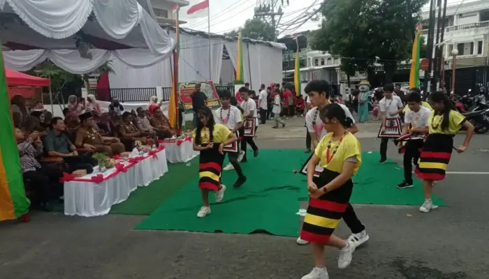 Beragam Budaya Semarakan Alek Nagari di Kelurahan Multikultural Berok Nipah Padang