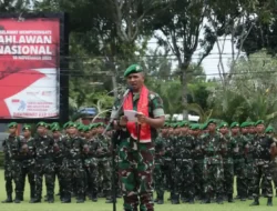 Disambut Bupati Agam, 645 Prajurit Yonif 897/TP Singgalang Tiba di Lubuk Basung