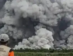 Nekad Terobos Guguran Awan Panas Simeru, Sepasang Suami Istri Alami Luka Bakar