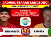 Jadwal Siaran Langsung Piala Dunia U17 Qatar 2025, Indonesia Vs Zambia Malam Ini