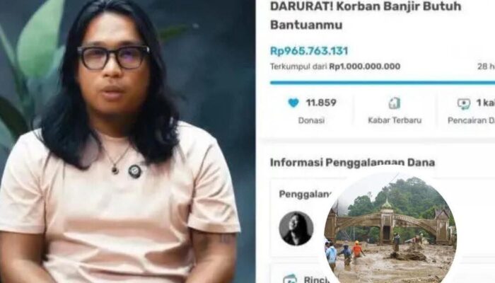 Terima Kasih Sobat! Donasi yang Digalang Praz Teguh untuk Korban Banjir Sudah Hampir Rp1 Miliar