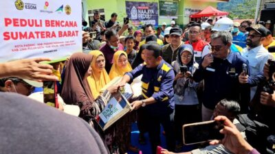 Bawa Dirut Pertamina dan PLN ke Sumbar, Menteri ESDM Ingatkan Jangan Ada Lagi Keluhan BBM Langka dan Listrik Padam!