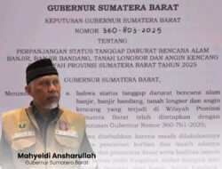 Pemprov Sumbar Perpanjang Masa Tanggap Darurat Banjir Bandang Hingga 22 Desember 2025
