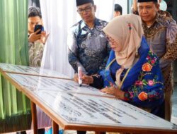 Wabup Dharmasraya Resmikan Kantor Koperasi dan TPU Nagari Tebing Tinggi