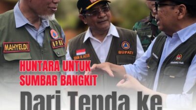 INFOGRAFIS: Sumbar Bersiap Bangun Hunian Sementara Korban Galodo