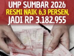 Resmi Naik! UMP Sumbar Akhirnya Bisa Juga Diatas 3 Juta Rupiah