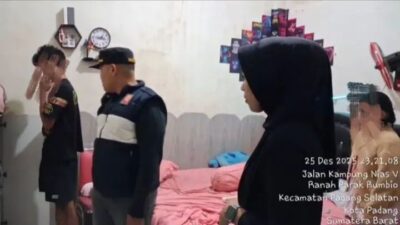 Lagi-lagi Kamar Kos! 5 Cewek + 4 Cowok Terjaring Razia Satpol PP Padang