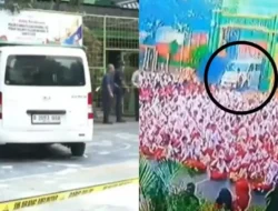 Dikendarai “Sopir Hoyak”, Mobil Makanan Bergizi Gratis Tabrak Puluhan Siswa SD