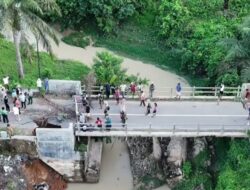 Truk ODOL Dilarang! Bupati Dharmasraya Perbaiki Jembatan Koto Laweh-Sungai Rumbai
