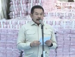 Kejagung Serahkan Uang Korupsi dan Denda Kehutanan Rp6,6 Triliun ke Pemerintah