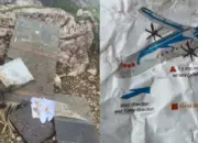 Video Serpihan Pesawat Beredar, Diduga ATR 42-500 Jatuh di Pegunungan Bulusaraung Pangkep