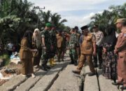 TNI Bangun Jembatan Bailey Bantuan Danantara di Nagari Koto Gadang Jaya Kinali