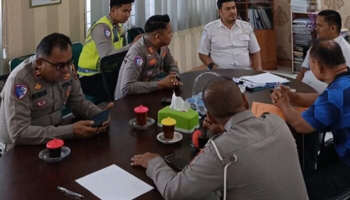 Satlantas Polres Pesisir Selatan Gandeng Diskominfo Tekan Kecelakaan Lalu Lintas
