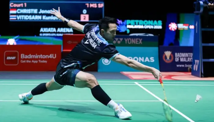 Menang Duel Sengit dengan Loh Kean Yew, Jonatan Maju ke Final India Open 2026