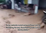 VIDEO: Galodo Datang, Warga Guo Pasa Lalang Kuranji Histeris Minta Tolong!