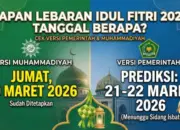 Pemerintah Baru Sidang Isbat 19 Maret Sore, Lebaran Tahun Ini Tak Serentak Lagi?